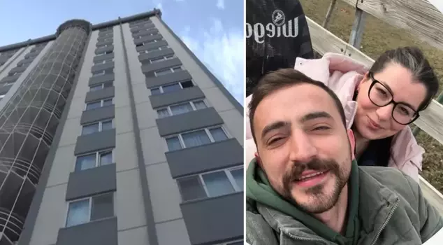 A request for aggravated life imprisonment has been made for the individual accused of throwing his girlfriend from the 14th floor.