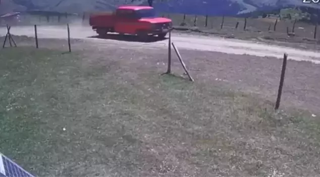In Ordu, 2 missing people were found dead inside a rolled-over pickup truck.