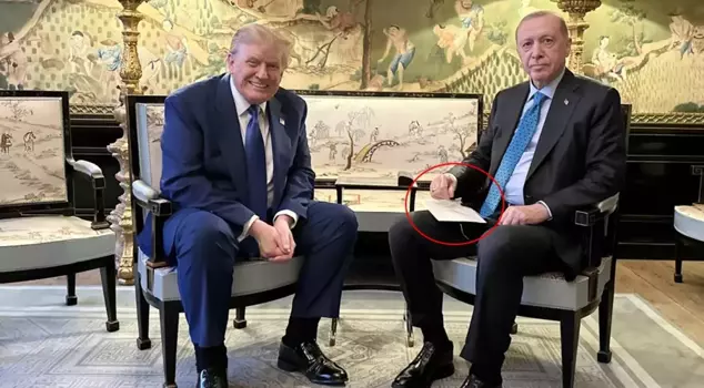 The mystery of the envelope in President Erdoğan's hand has been solved.