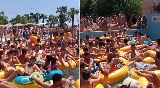 The image is from Turkey, not from China or India.