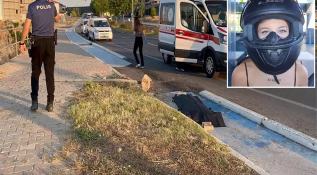 A 14-year-old girl named Azra lost her life after crashing into a warning sign.