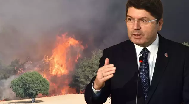 Minister Tunç: Bilecik Gölpazarı Open Prison was evacuated due to a fire.