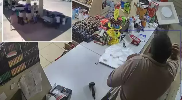 They rushed outside thinking there was an earthquake, but the reality was different.