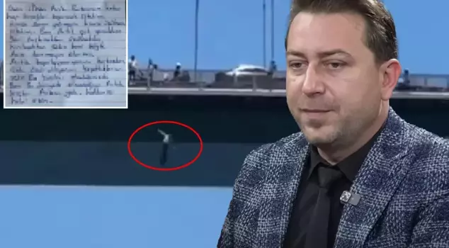 The farewell note of businessman İlhan Arık, who jumped from the bridge, has emerged.