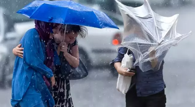 The meteorology department has issued a yellow code warning for 21 cities! Heavy rain and wind are expected.