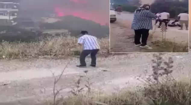 Fire disaster in Hatay! The screams of the citizens deafened the ears.