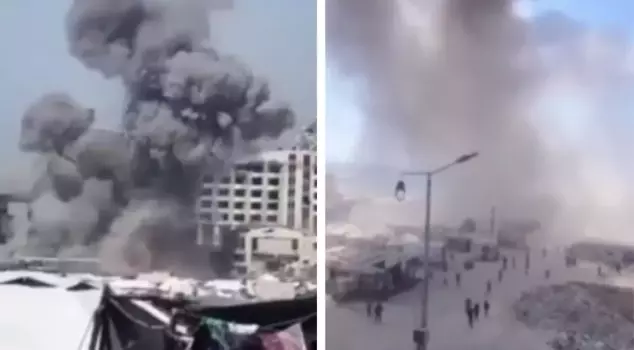 Israel bombed the beach in Gaza! 21 dead.