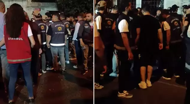 At the CHP's rally in Saraçhane, one person was stabbed.