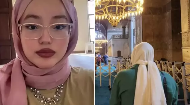 The words of the woman who went to the mosque and recorded a video sparked controversy: Why are these places like this?
