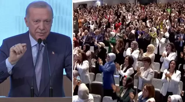 President Erdoğan's message for 2028! The hall suddenly stood up.