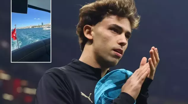 İsmi Galatasaray ile anılan Joao Felix'ten İstanbul'da sürpriz paylaşım
جواو فيليكس، الذي يُعرف باسم غلطة سراي، يشارك مفاجأة في إسطنبول