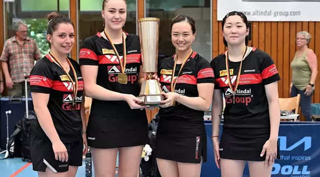 National table tennis player Ece Haraç achieves a great victory in Germany! She made history.