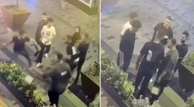 He stabbed two people who were harassing women.