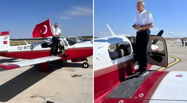 The last photo of the fallen plane's pilot broke hearts.
