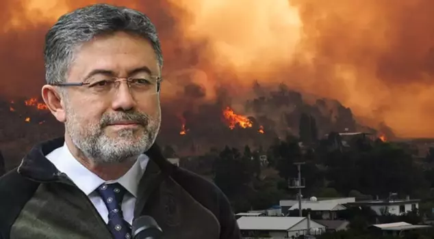 Minister Yumaklı announced: The fires in İzmir have been brought under control.