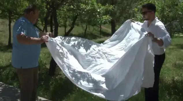 How is a tick detected? A tip from the professor: use a light-colored blanket.