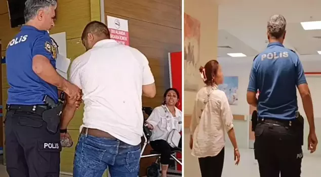 She took her husband, whom she had stabbed in the park, home first and then to the hospital on an electric bike.