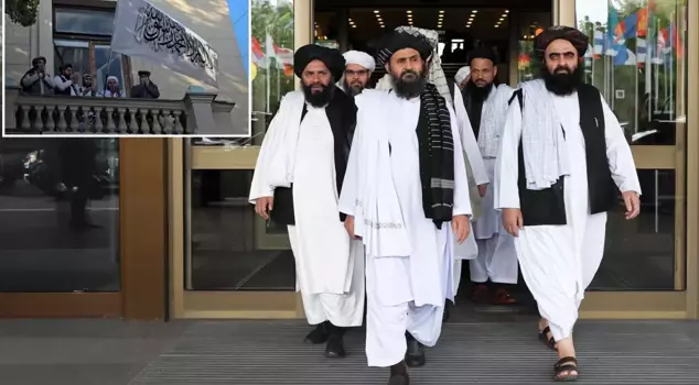 Russia became the first country to officially recognize the Taliban government.