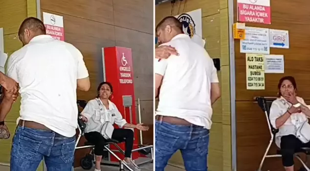 The woman, blinded by rage, stabbed her husband in the park.
