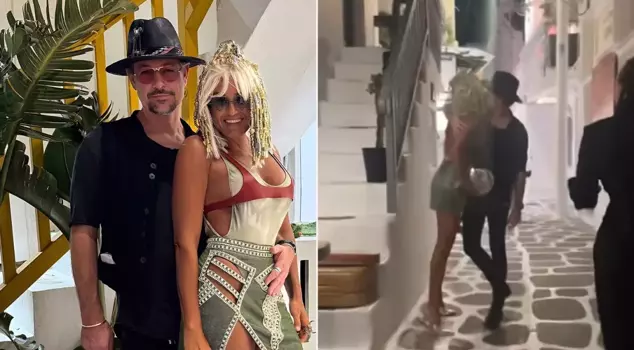 Eda Taşpınar fell in love with her mysterious boyfriend in Greece.
