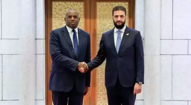The UK Foreign Secretary in Damascus after 14 years.