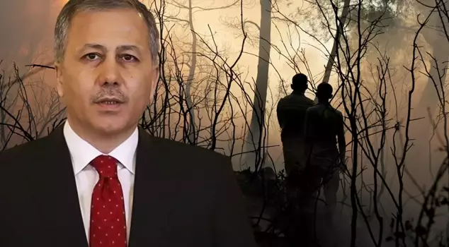 Minister Yerlikaya in the fire-affected area: 228 residences severely damaged.
