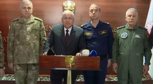 The first statement from Minister Güler regarding the incident in which 12 soldiers were martyred.