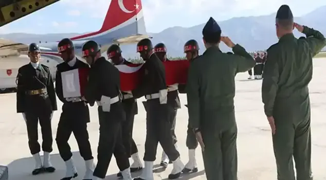 Second ceremony for our martyrs in Hakkari: 6 heroes were bid farewell to their homeland.