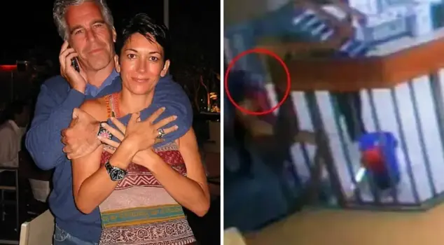 The footage related to Jeffrey Epstein's death in prison has been released for the first time.