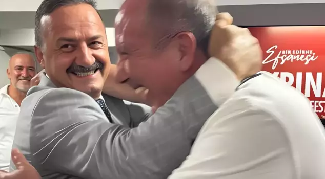 Ağıralioğlu and İnce grappled in Kırkpınar.