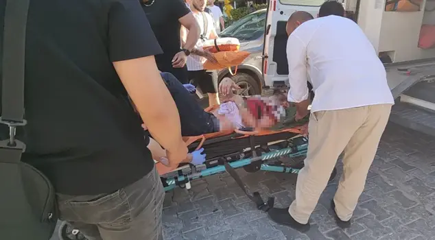 The landlord who wanted him to leave experienced terror with a knife.