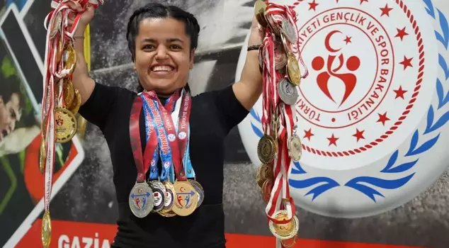 The number of medals won by the Paralympic athlete in 12 years astonished those who saw it.