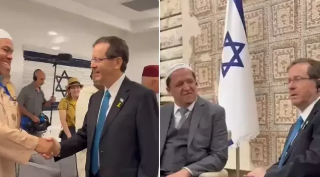 The praises that the so-called representative of 'Islam' showered upon Israeli President Herzog have drawn reactions.