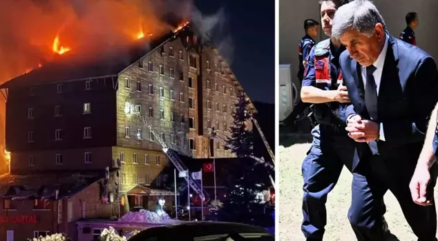 The owner of the hotel with 78 rooms was brought to court like this! The first photo from Halit Ergül.