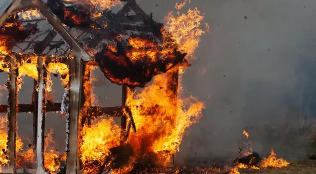 They burned to death 5 villagers who practiced witchcraft.