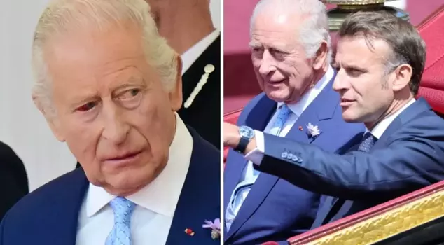 The burst blood vessel in King Charles's eye raised concerns.