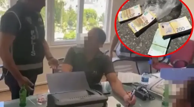 Bribery scandal at SGK: Bundles of Euros found inside a bag.