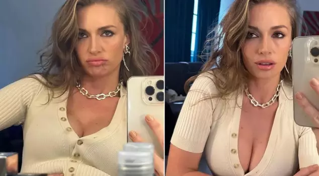 Yasemin Kay Allen took a vacation after the breakup.