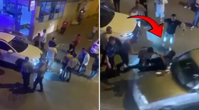 The relatives of the fugitive convict ran over the police.