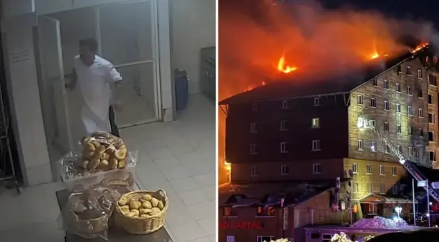 The words from the hotel’s kitchen assistant that will be talked about a lot: We didn’t notice the fire extinguisher right in front of us.