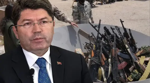 Minister Tunç commented on the PKK's burning of weapons: 