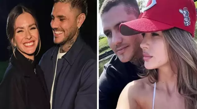 Mauro Icardi's fiancée China Suarez causes a stir with provocative poses by the pool.