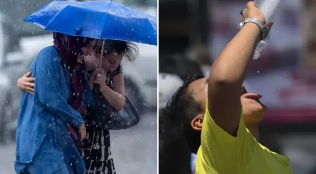 The meteorology department has warned! One side of the country is 45 degrees, while the other side is experiencing heavy rainfall.