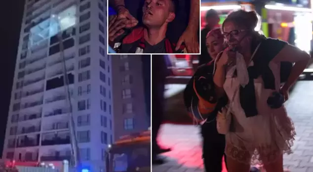 Fire in a 26-story building in the capital! 3 people, including 1 baby, lost their lives.