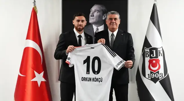 Beşiktaş announced the cost of Orkun Kökçü.