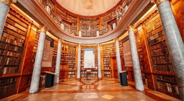 The oldest library in Hungary has been invaded by insects.