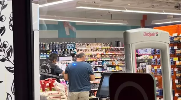 In the market, he shot the woman who said, 