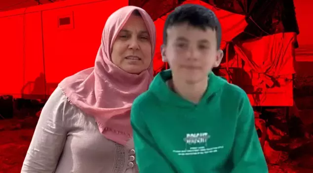 The robbers killed the mother, and her 12-year-old son pretended to be dead to escape.