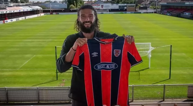 Once a legendary forward, Andy Carroll has signed with a sixth-tier team.