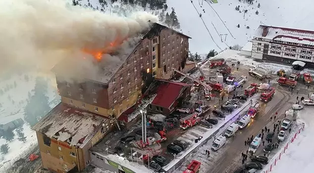 The most senior employee of Grand Kartal Hotel: I don't know how the fire alarm works.